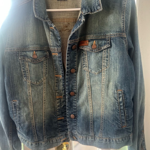 Medium Paniolo Country Maile Lei Denim Jacket - Picture 3 of 4